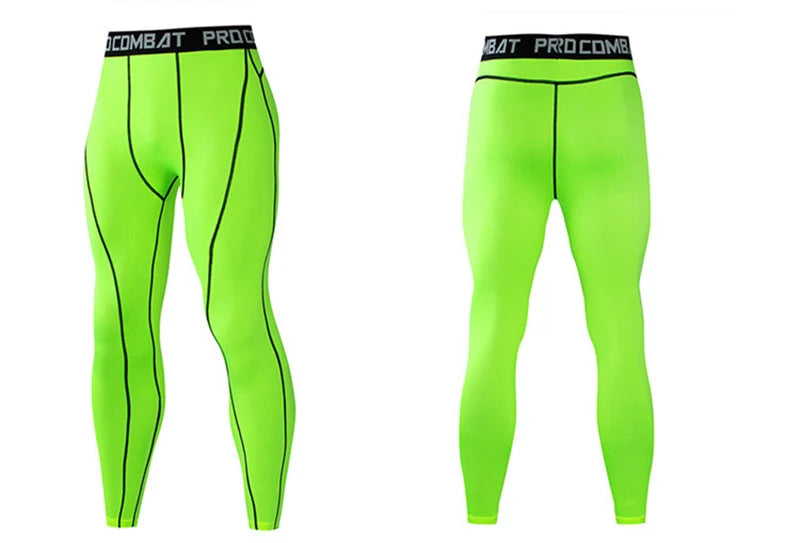 Men Compression Pants Gym Tights
