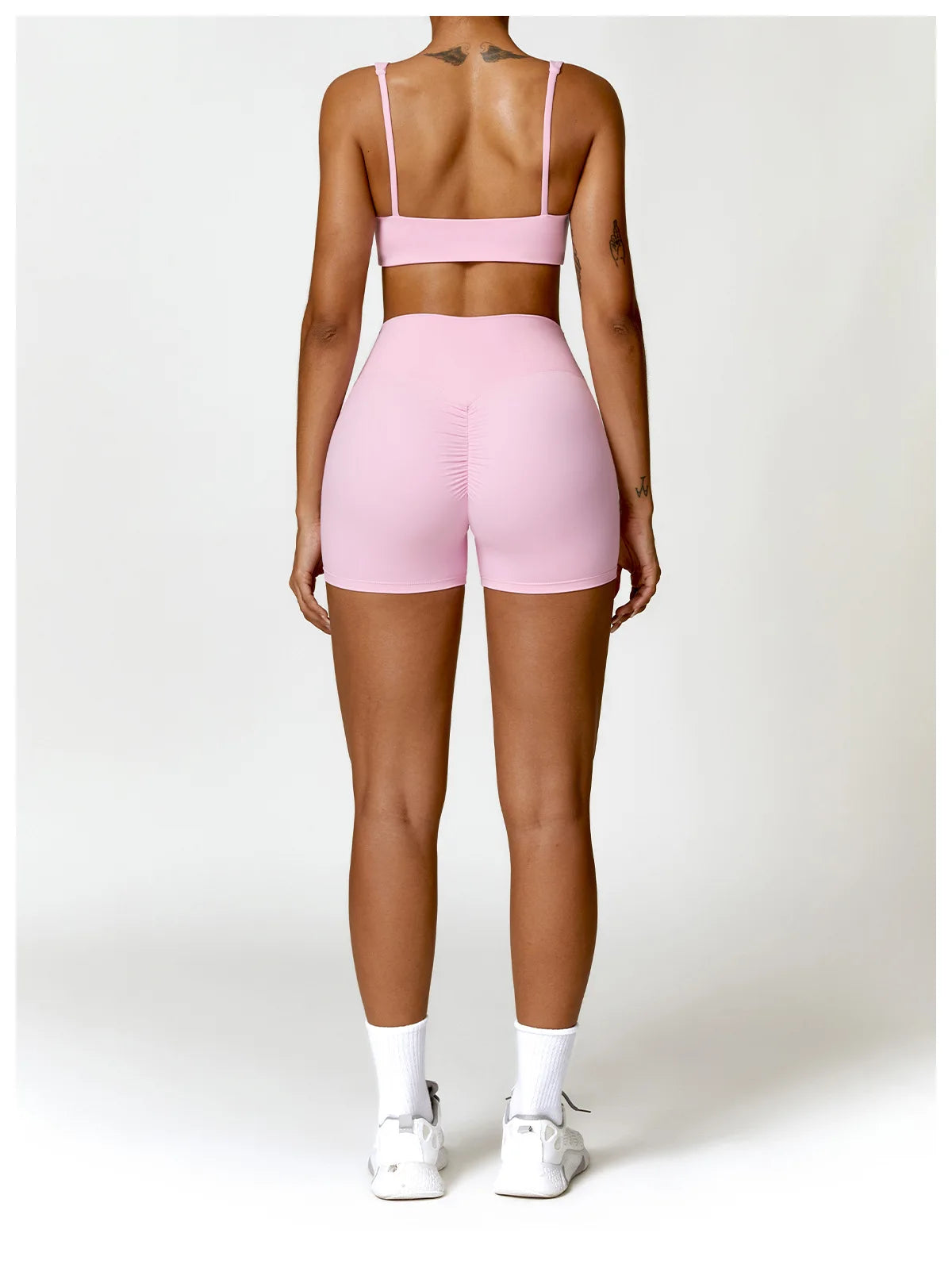 Women Yoga Set Long Sleeve Bra Leggings