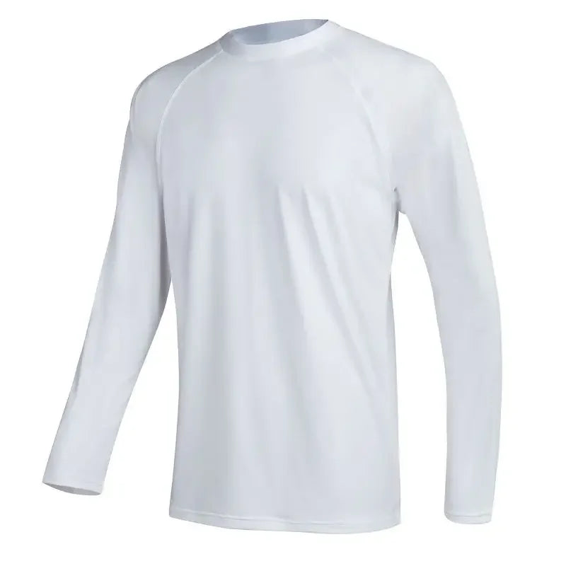 Men Rash Guard Shirt Long Sleeve