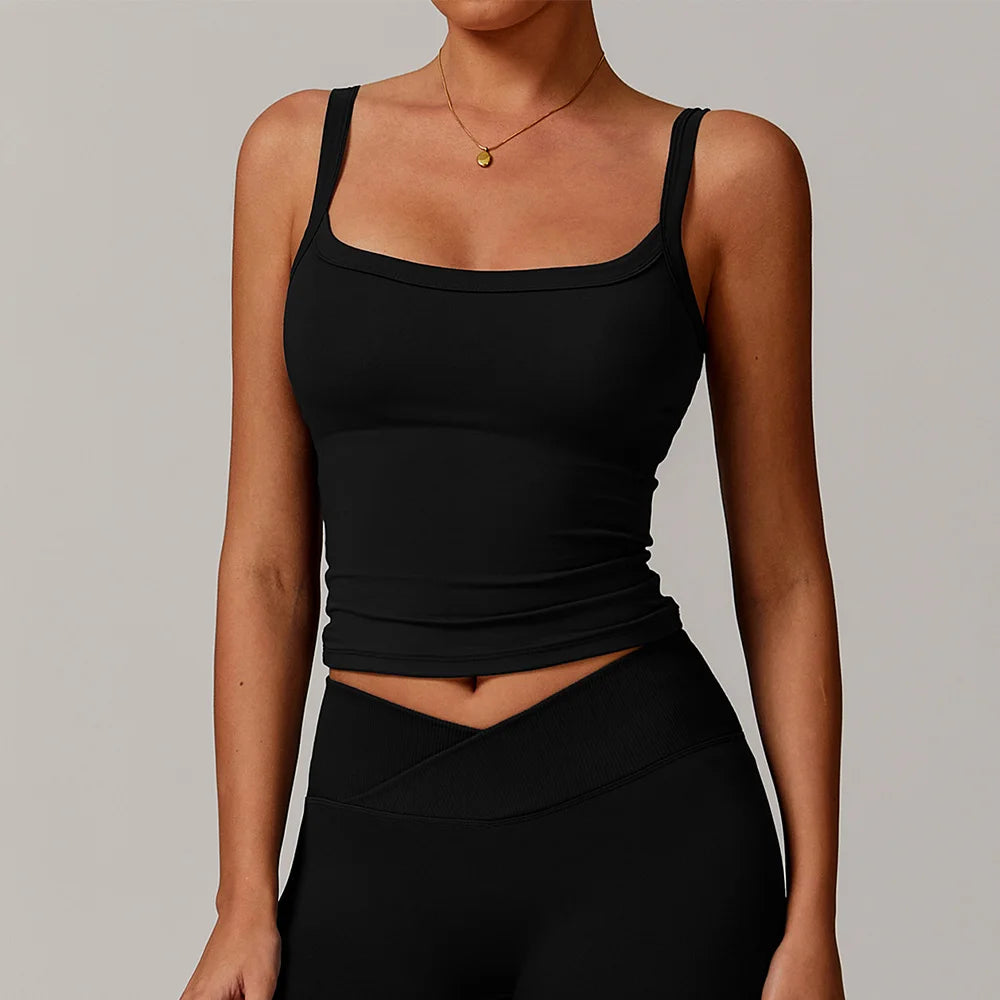 Women Sports Bra Push Up Vest