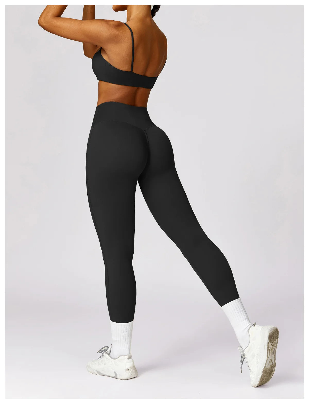 Women Yoga Set Beauty Back Bra Leggings