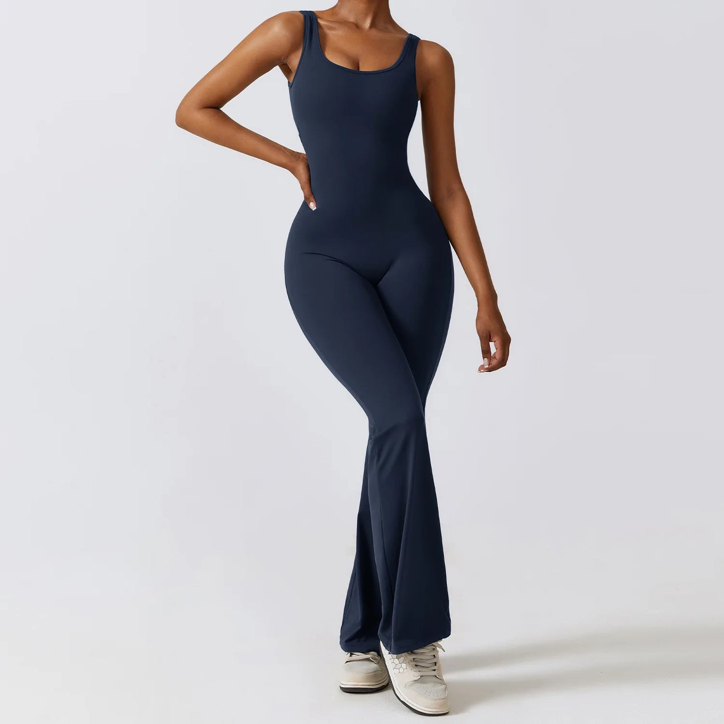 Women Jumpsuit Yoga Training Set