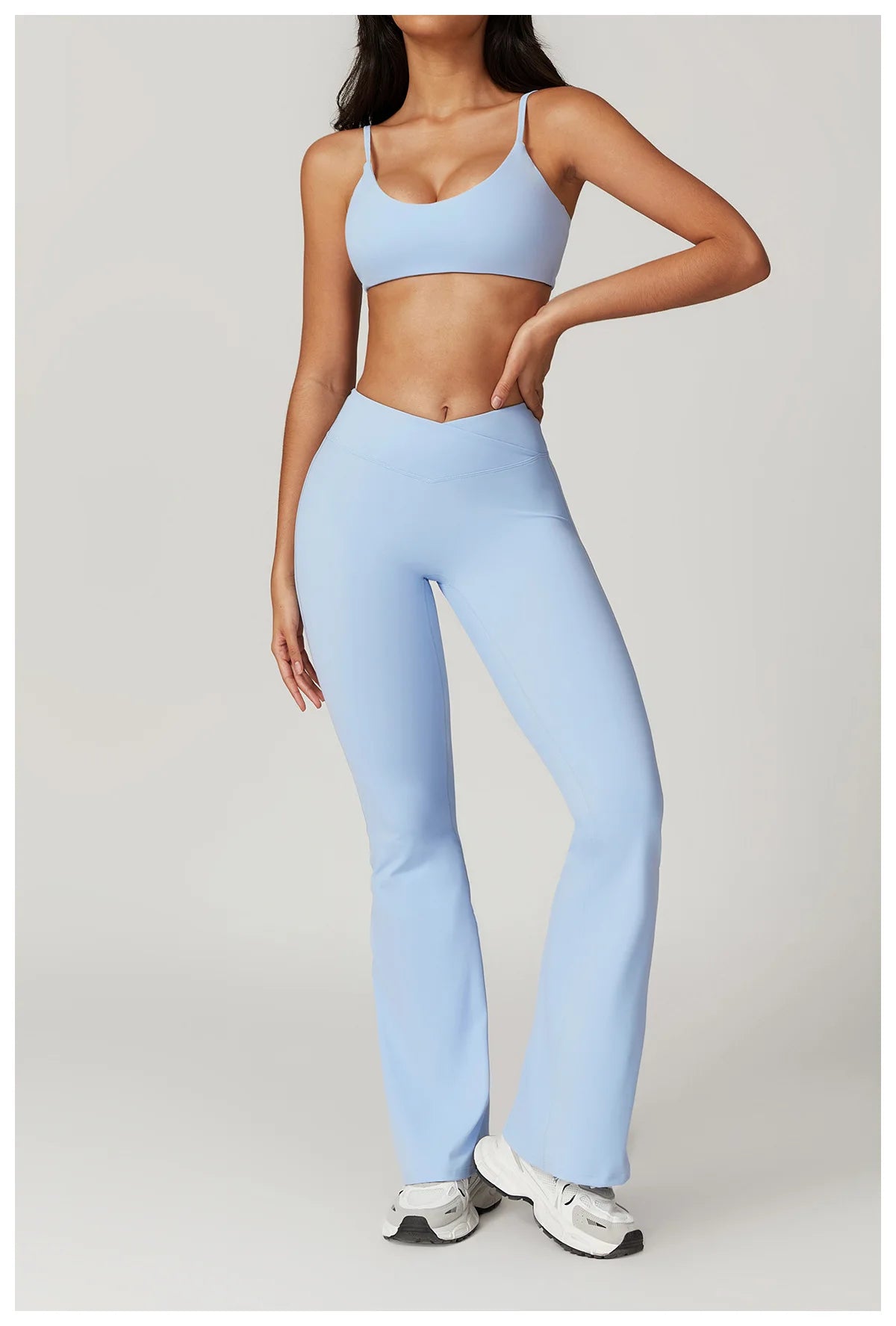Women Leggings High Waist Flared Pants