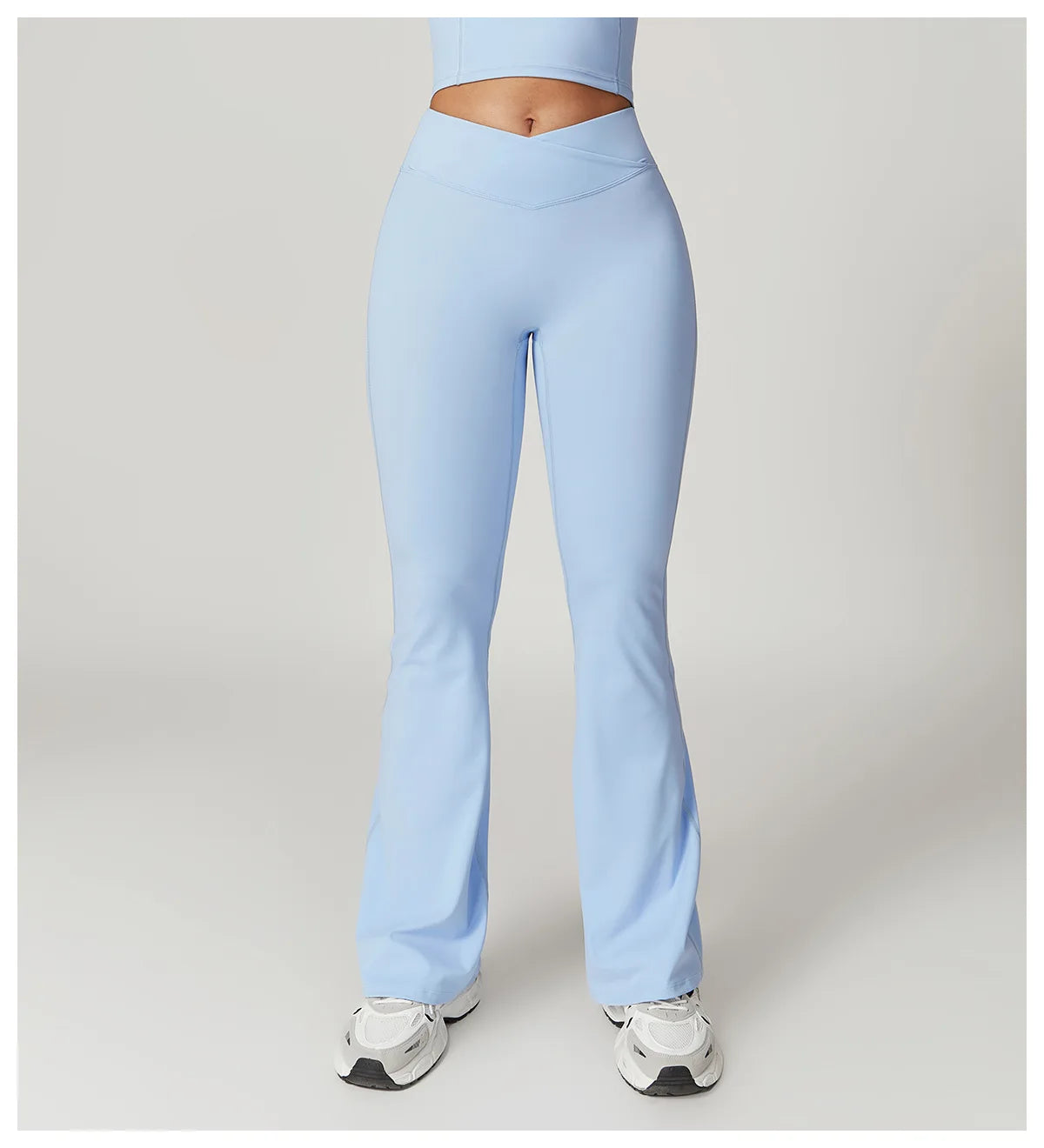 Women Leggings High Waist Flared Pants