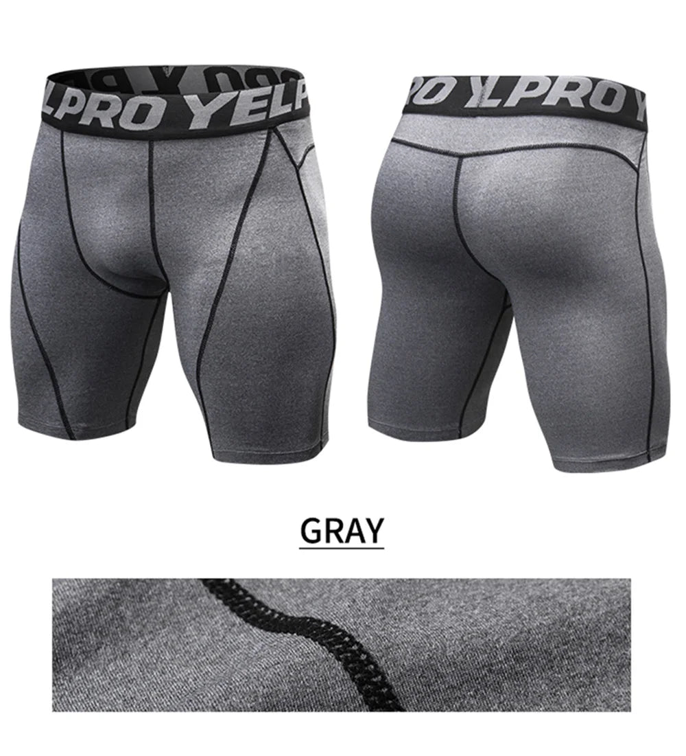 Men Compression Shorts Training Gym