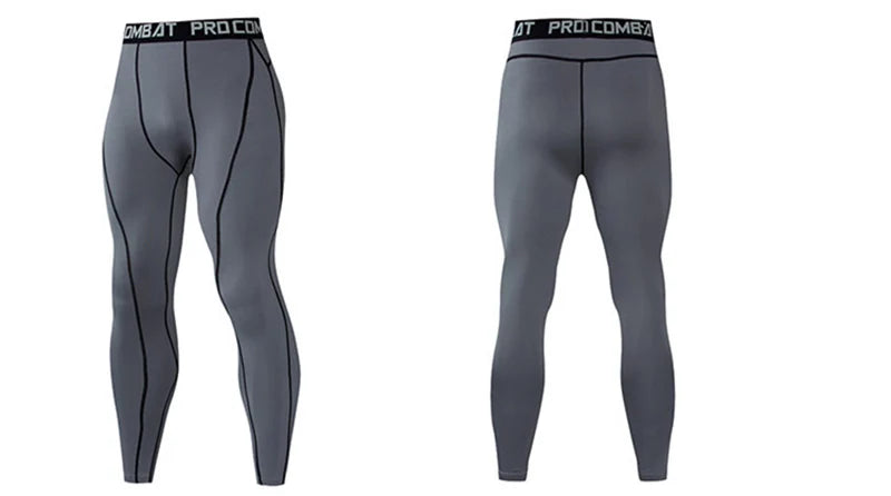Men Compression Pants Gym Tights