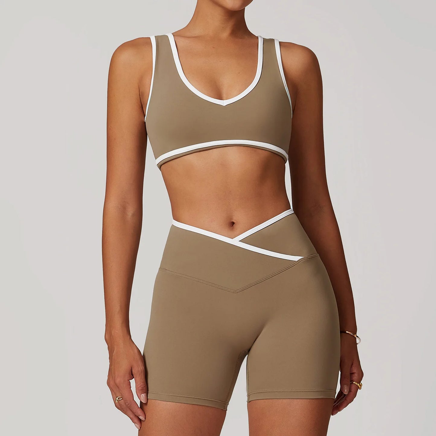 Women Yoga Set Leggings Bra
