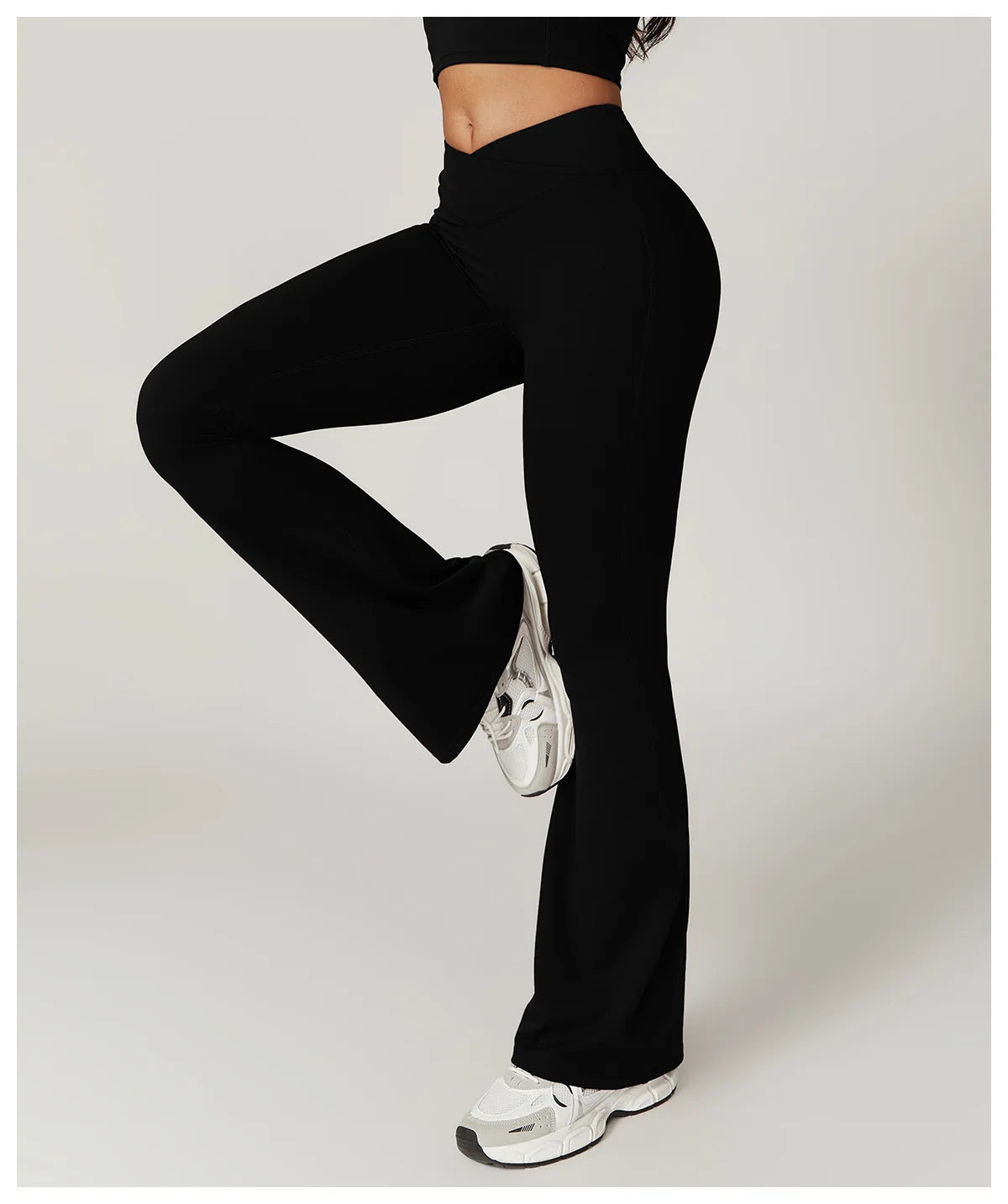 Women Leggings High Waist Flared Pants