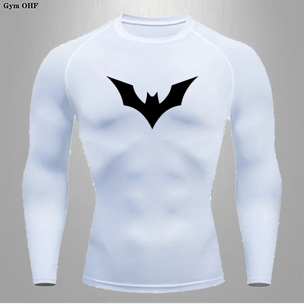 Men Compression T Shirt Short Sleeve