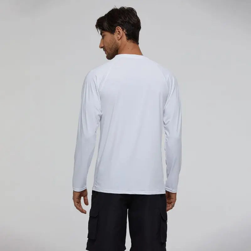 Men UV Protection Shirt Long Sleeve