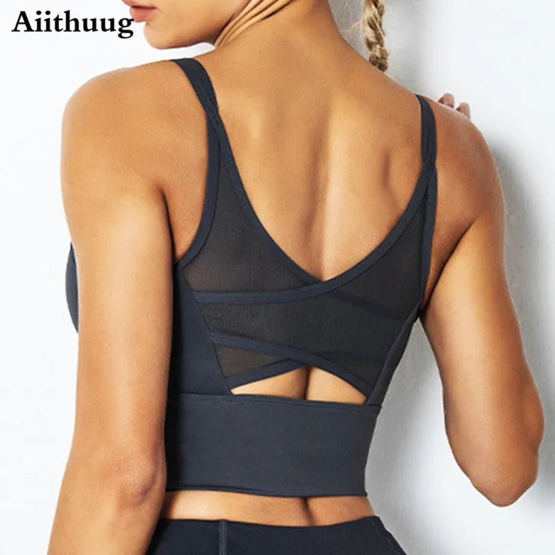 Women Sports Bra Yoga Crop Tank
