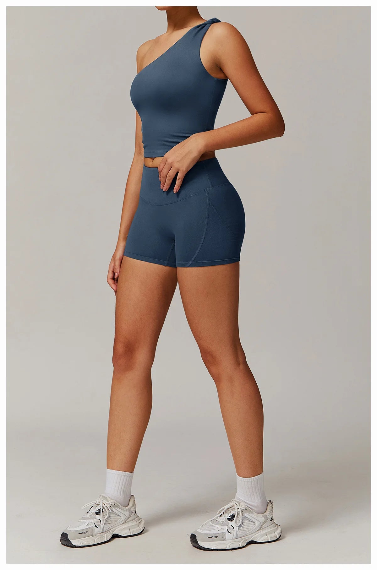 Women Yoga Set Long Sleeve Bell Pants
