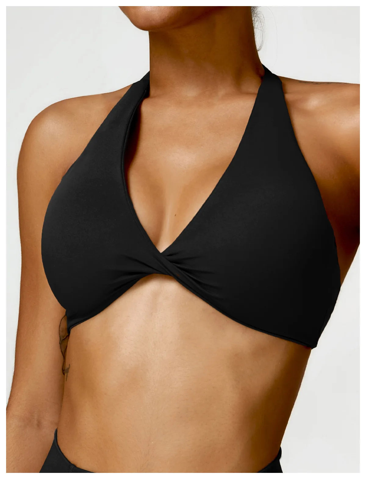 Women Sports Bra Halter Push Up