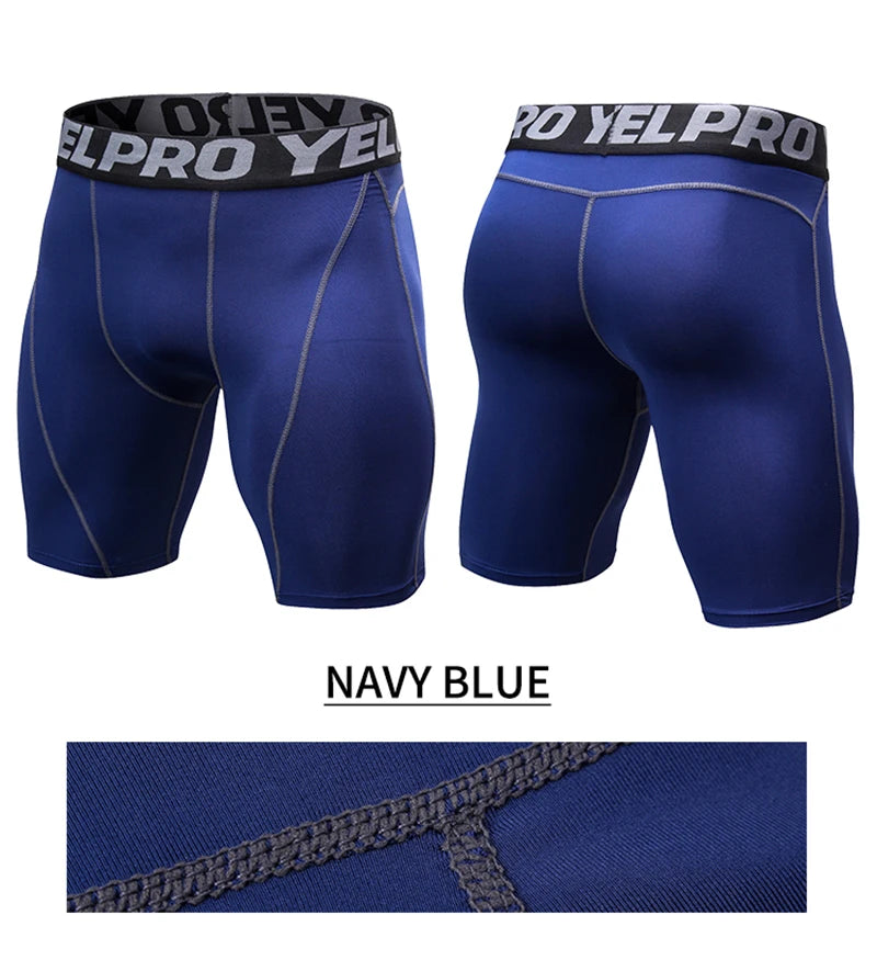 Men Compression Shorts Training Gym