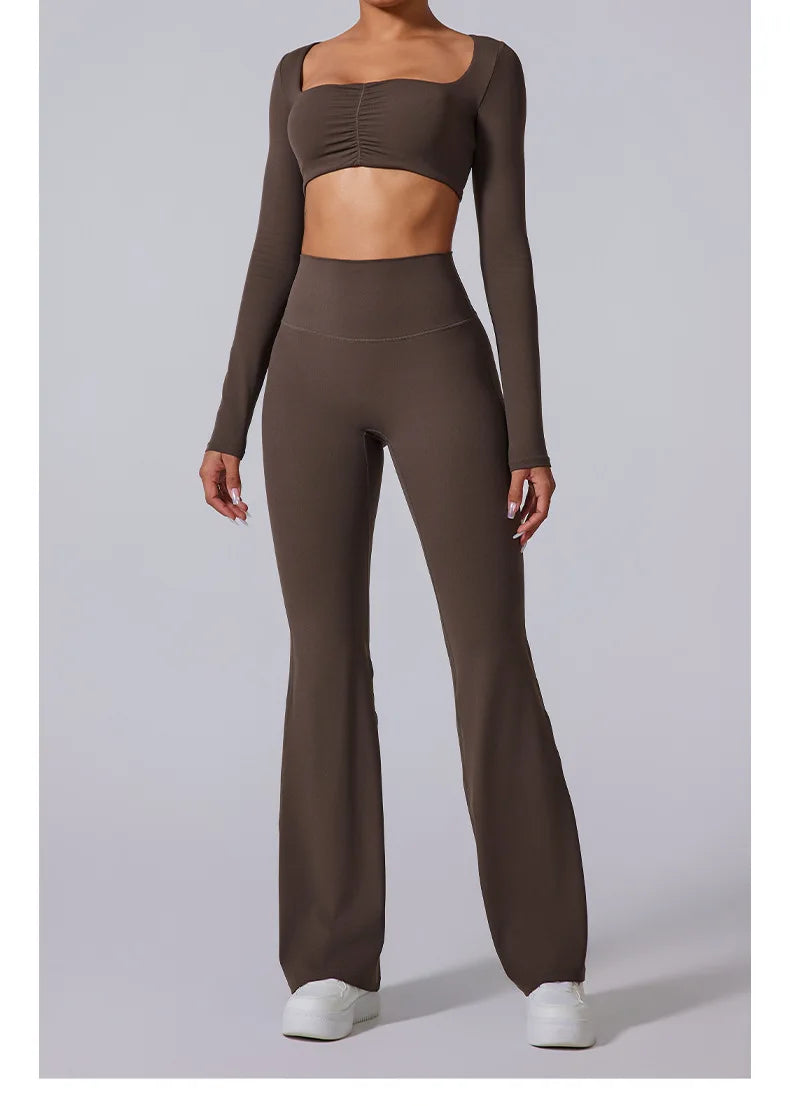 Women Leggings High Waist Wide Pants