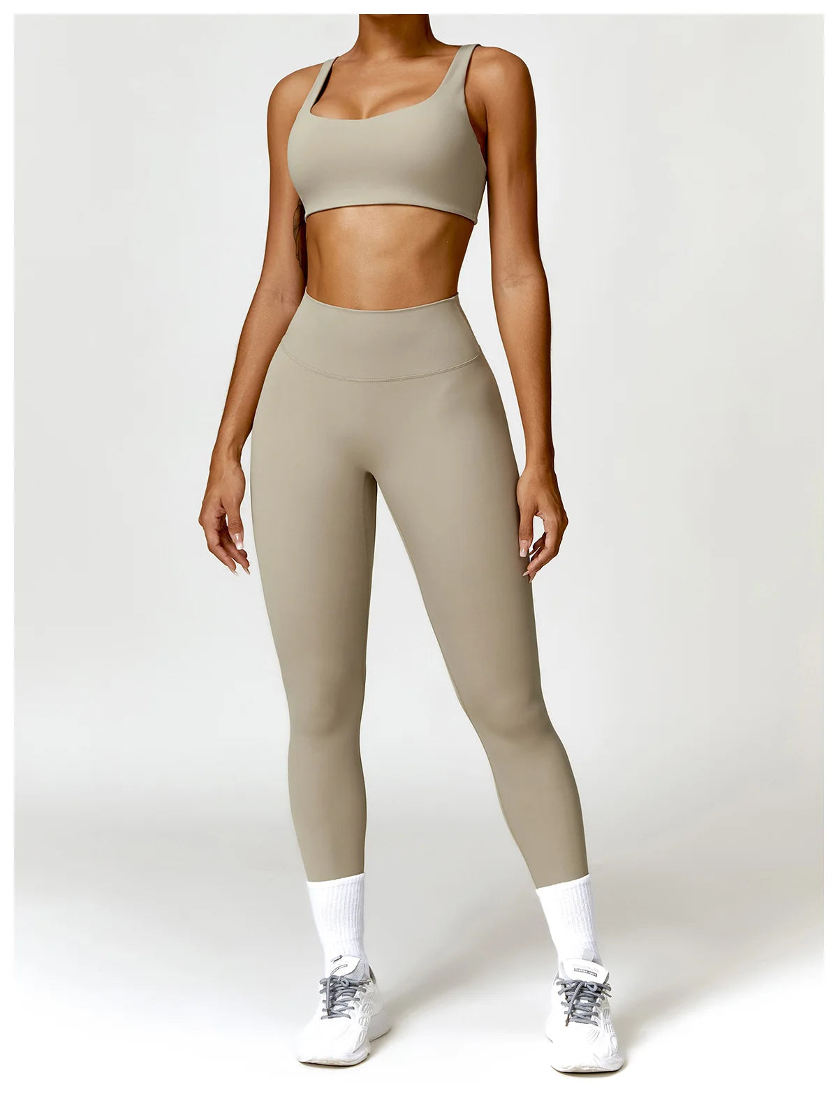 Women Yoga Tracksuit Set Long Sleeve