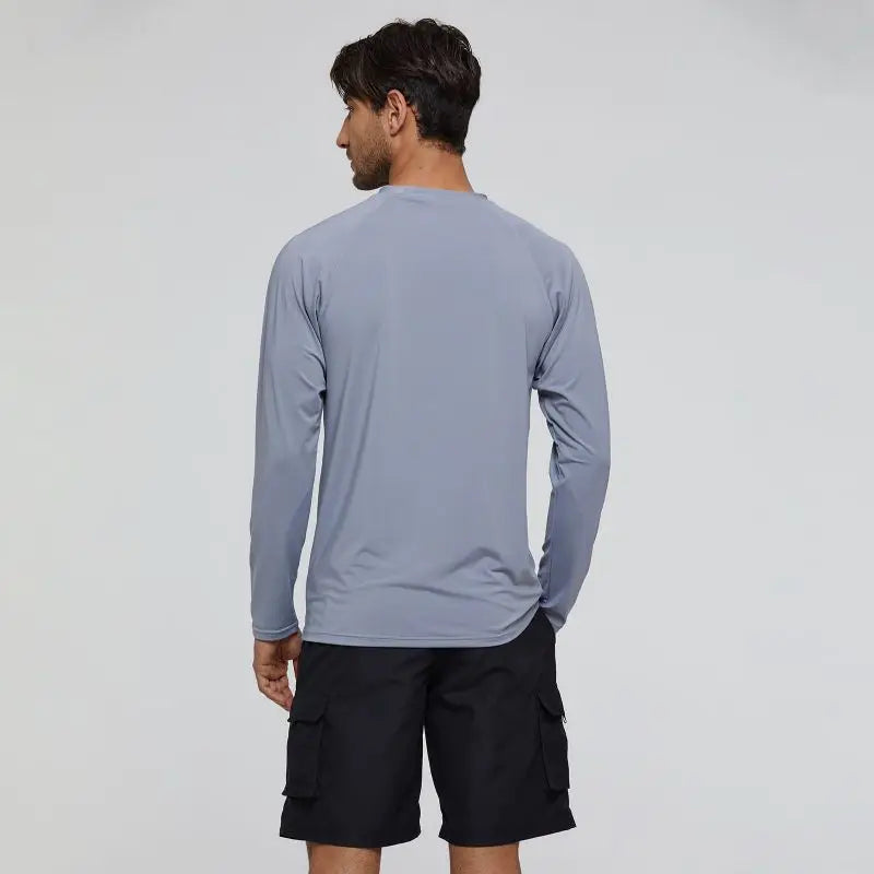 Men UV Protection Shirt Long Sleeve
