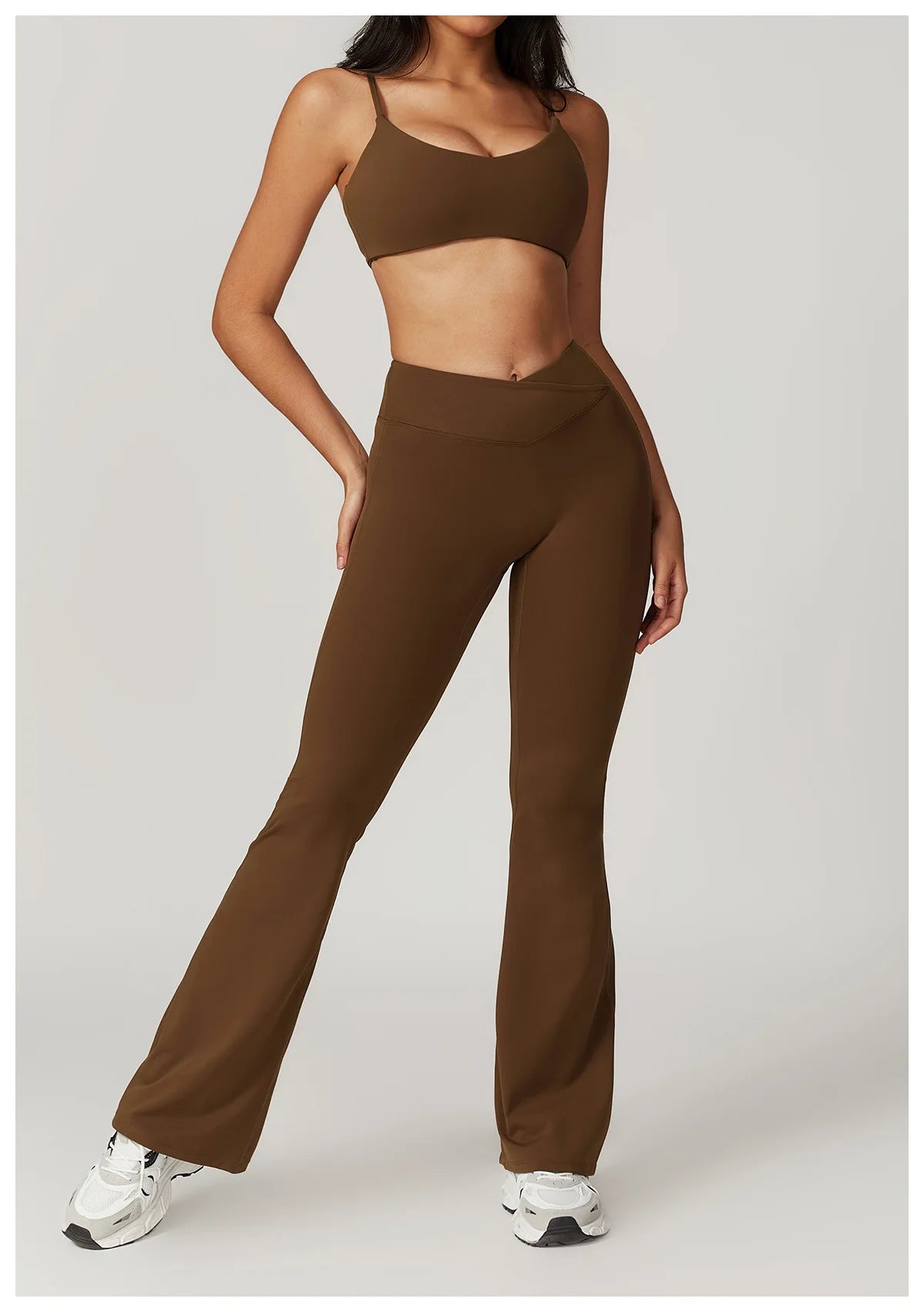 Women Leggings High Waist Flared Pants