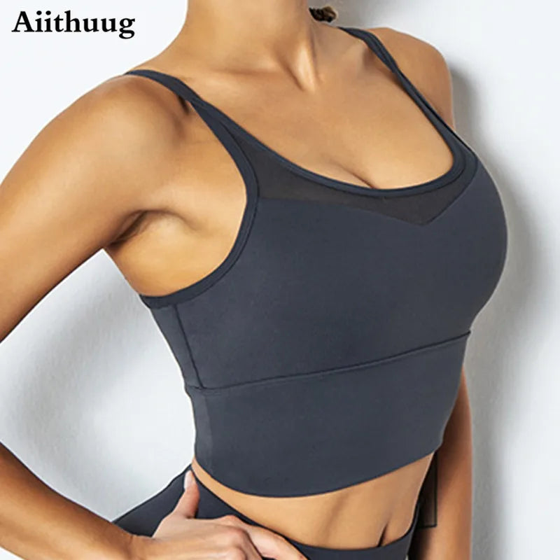 Women Sports Bra Yoga Crop Tank