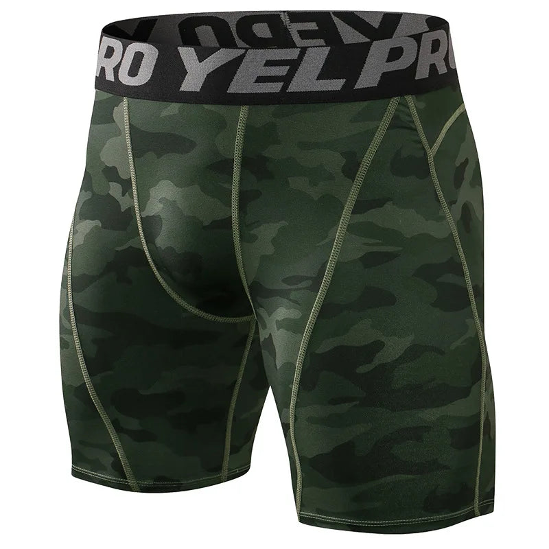 Men Compression Shorts Training Gym