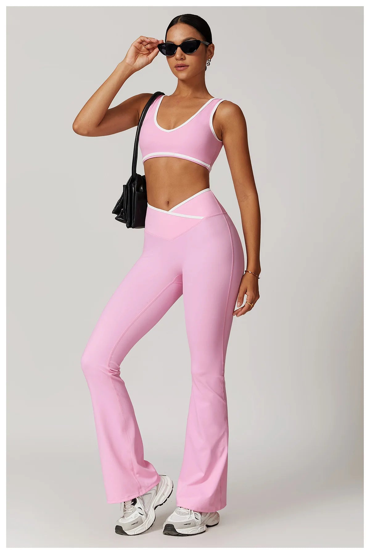 Women Yoga Set Leggings Bra