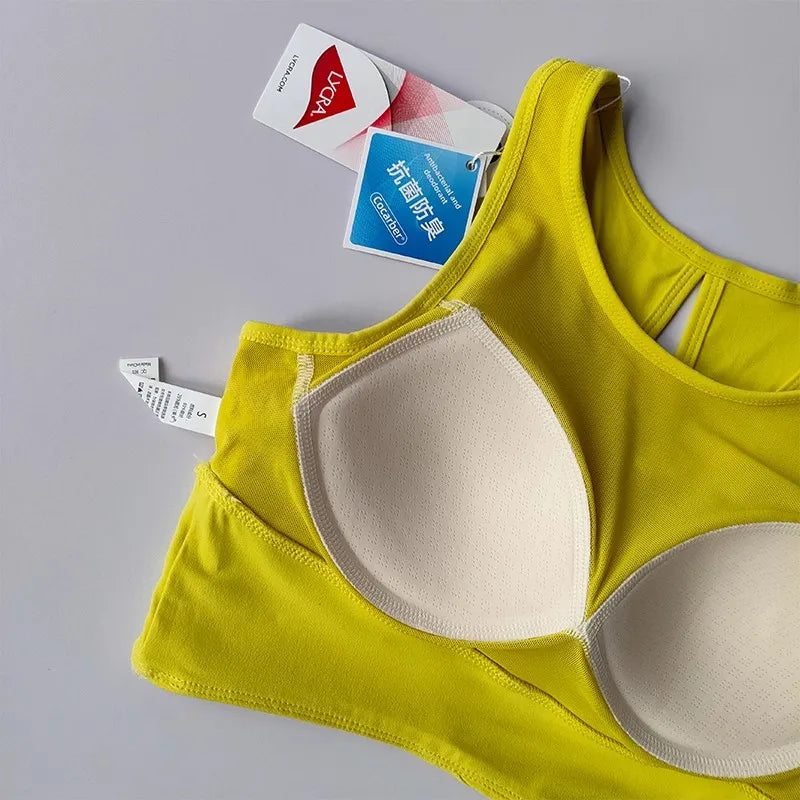Women Sports Bra One Piece Quick Dry