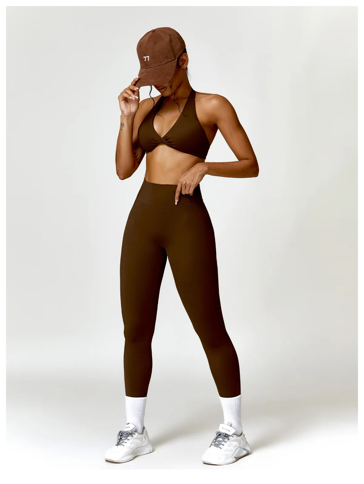 Women Sports Bra Halter Push Up