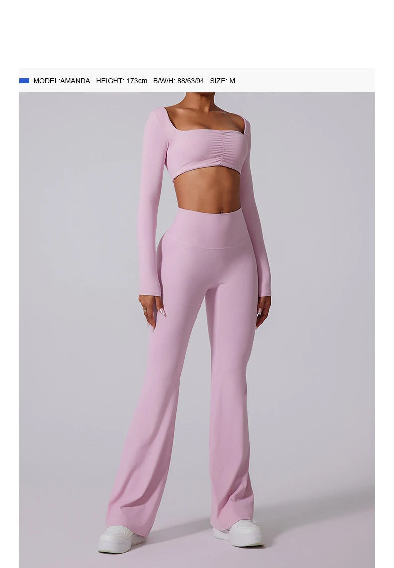 Women Leggings High Waist Wide Pants