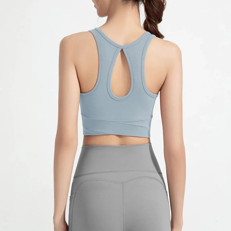 Women Sports Bra One Piece Quick Dry