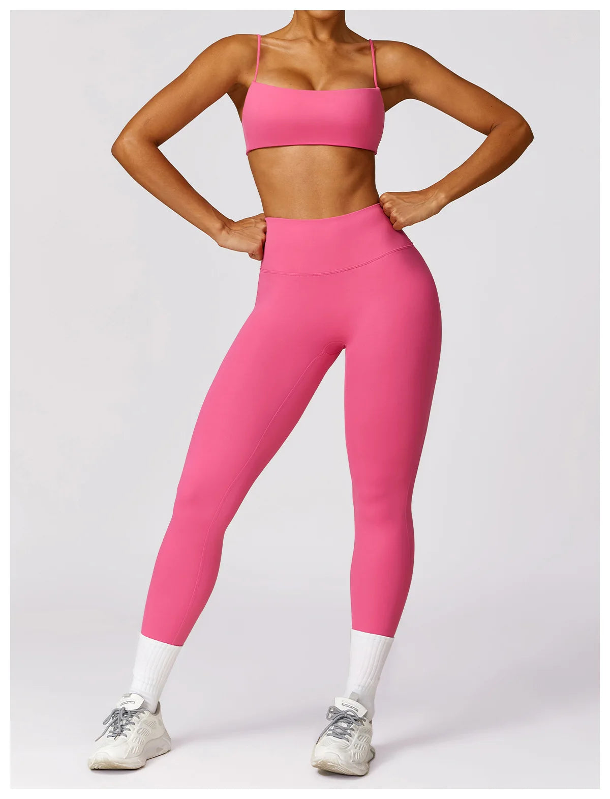 Women Yoga Set Beauty Back Bra Leggings