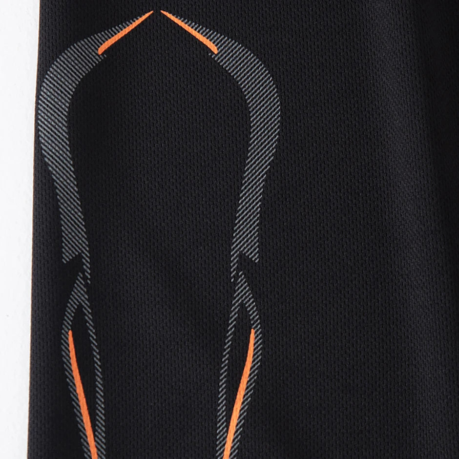 Men Sports Set Mesh Shirt Shorts