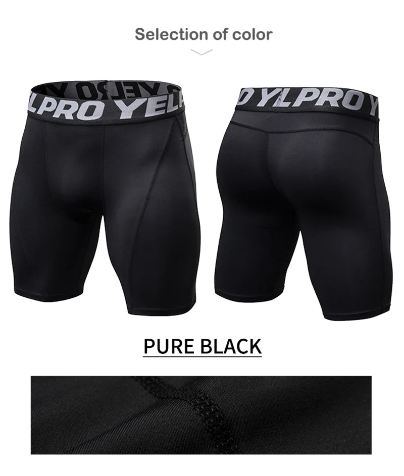 Men Compression Shorts Training Gym