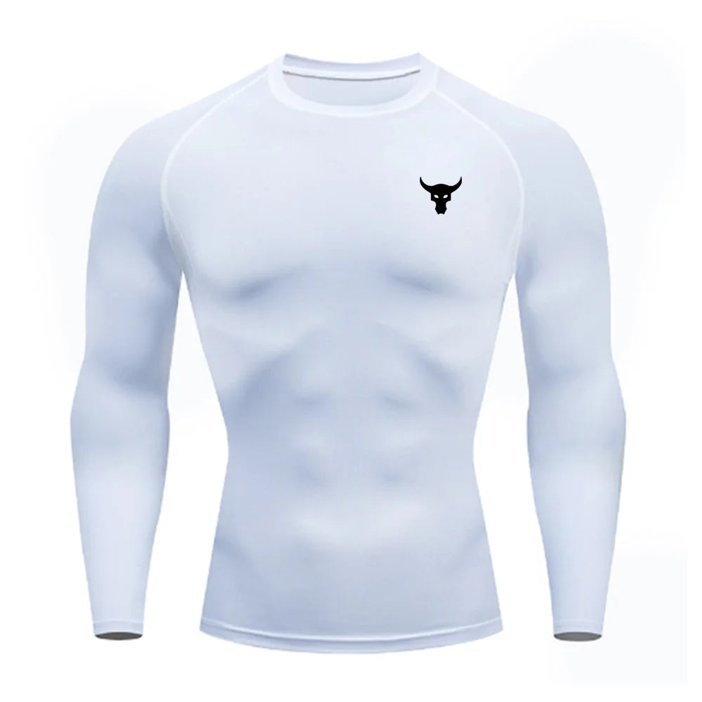 Men Compression Shirt Long Sleeve