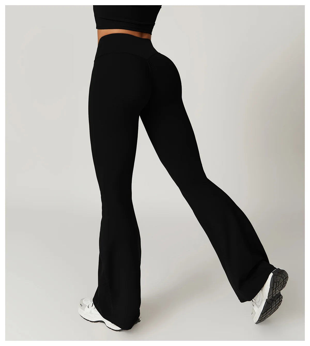 Women Leggings High Waist Flared Pants