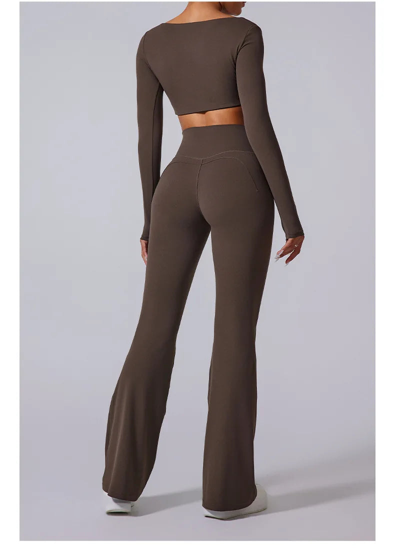 Women Leggings High Waist Wide Pants