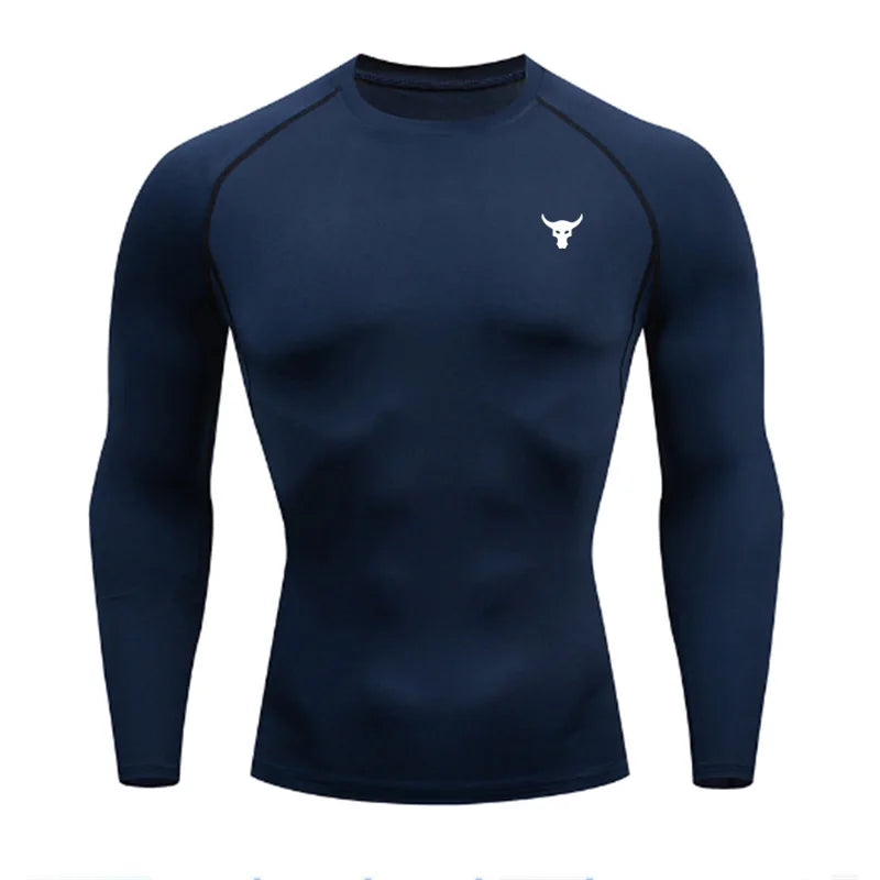Men Compression Shirt Long Sleeve