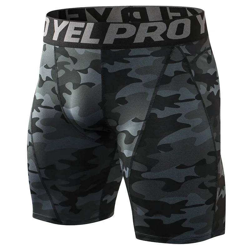 Men Compression Shorts Training Gym