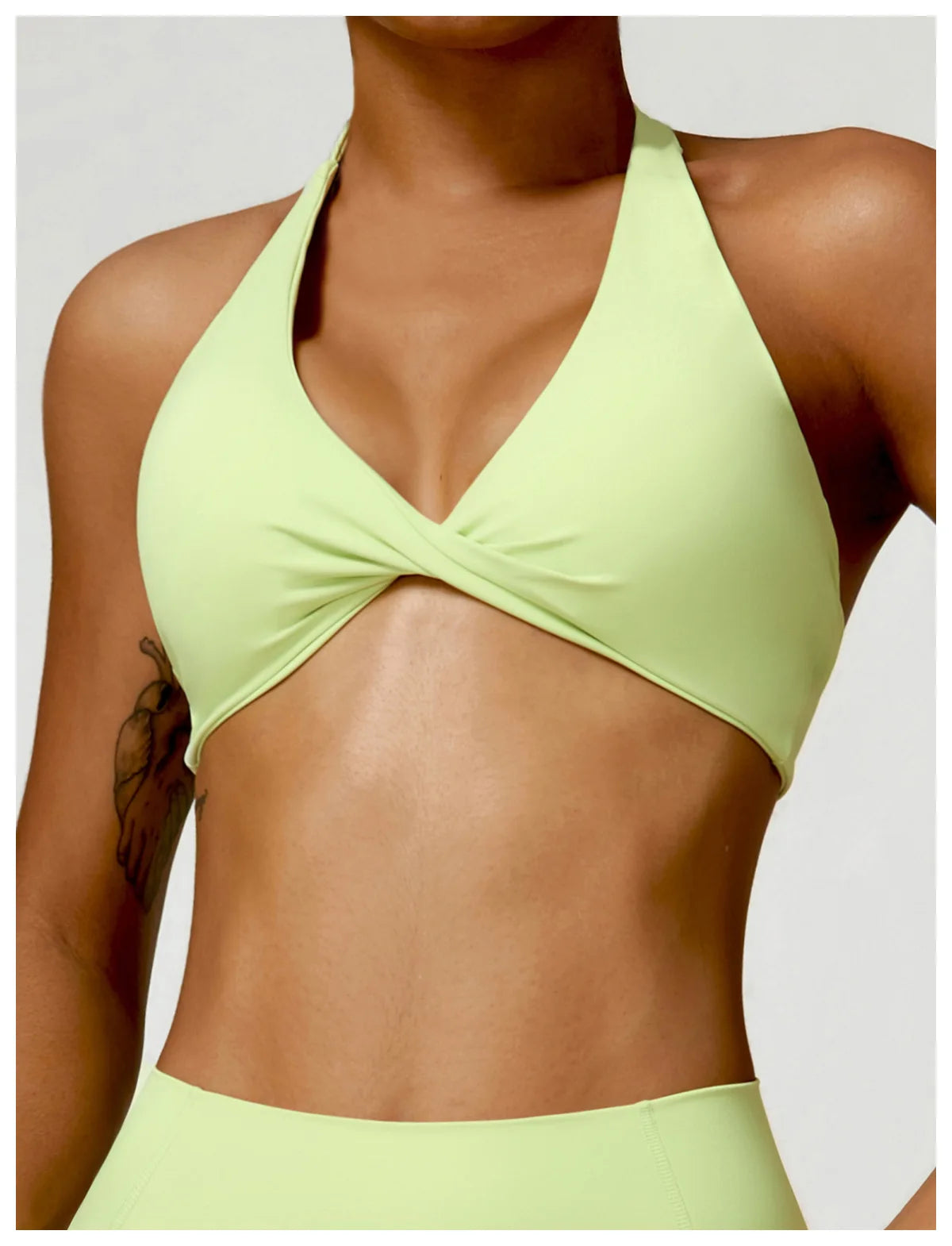 Women Sports Bra Halter Push Up