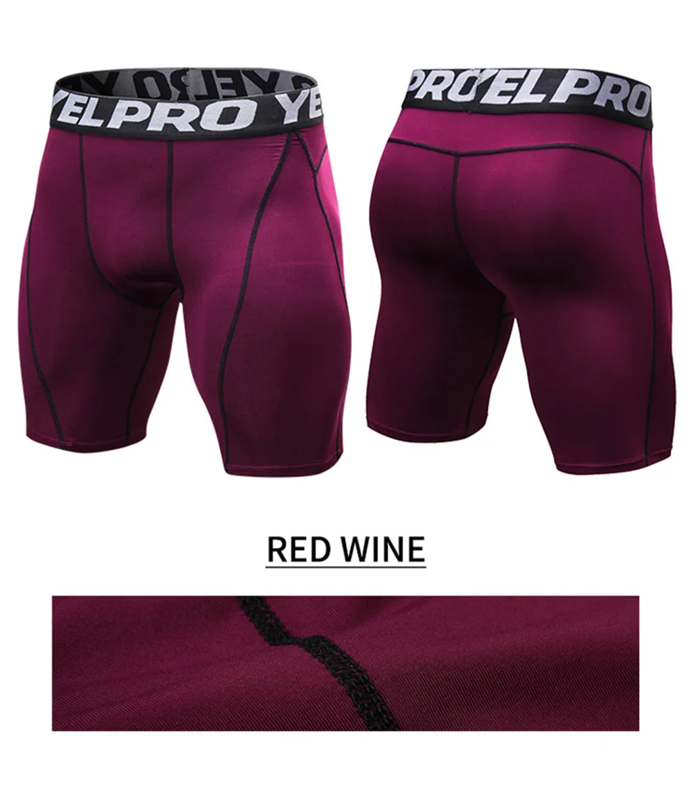 Men Compression Shorts Training Gym