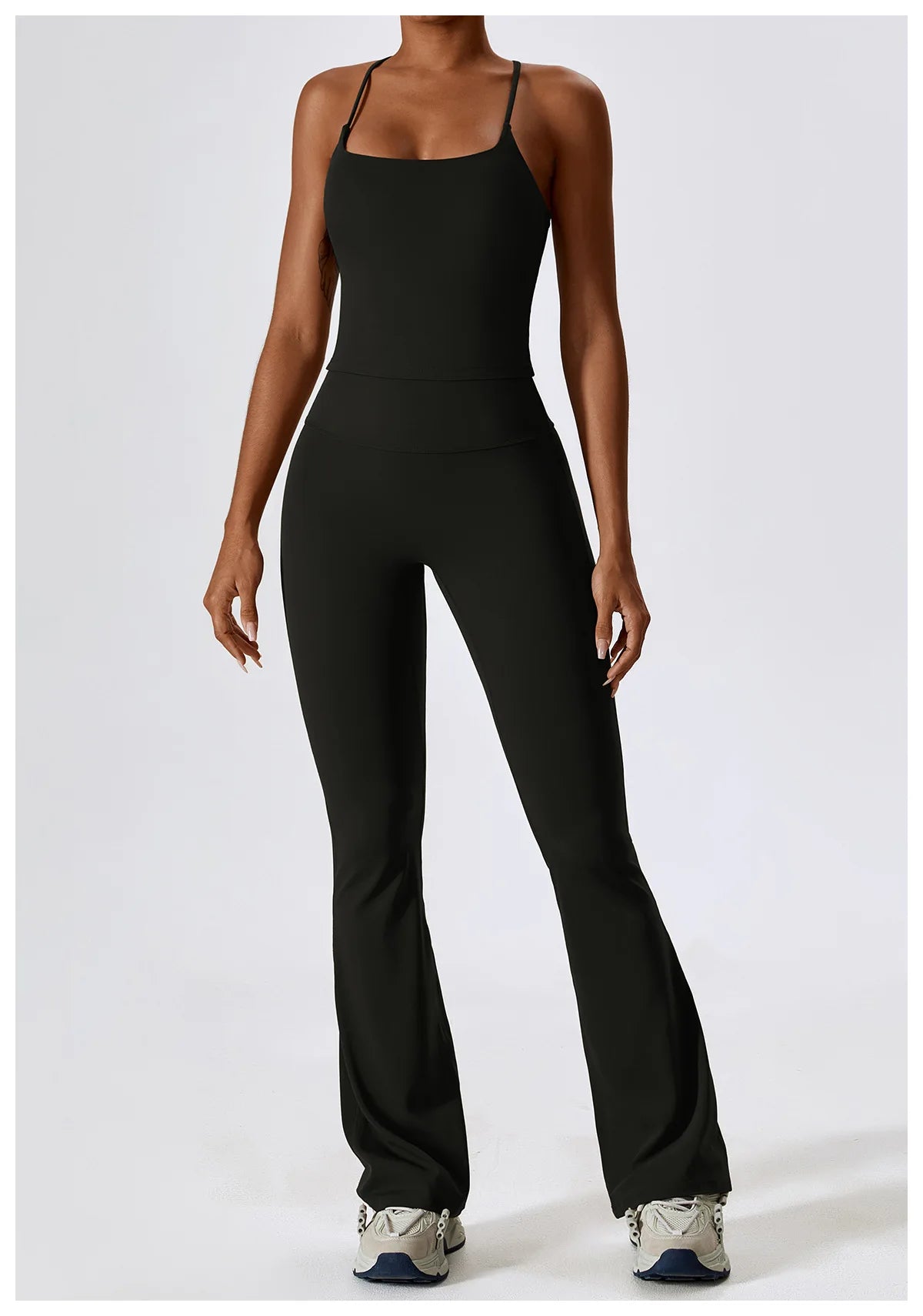 Women Tracksuit Yoga Set Crop Leggings