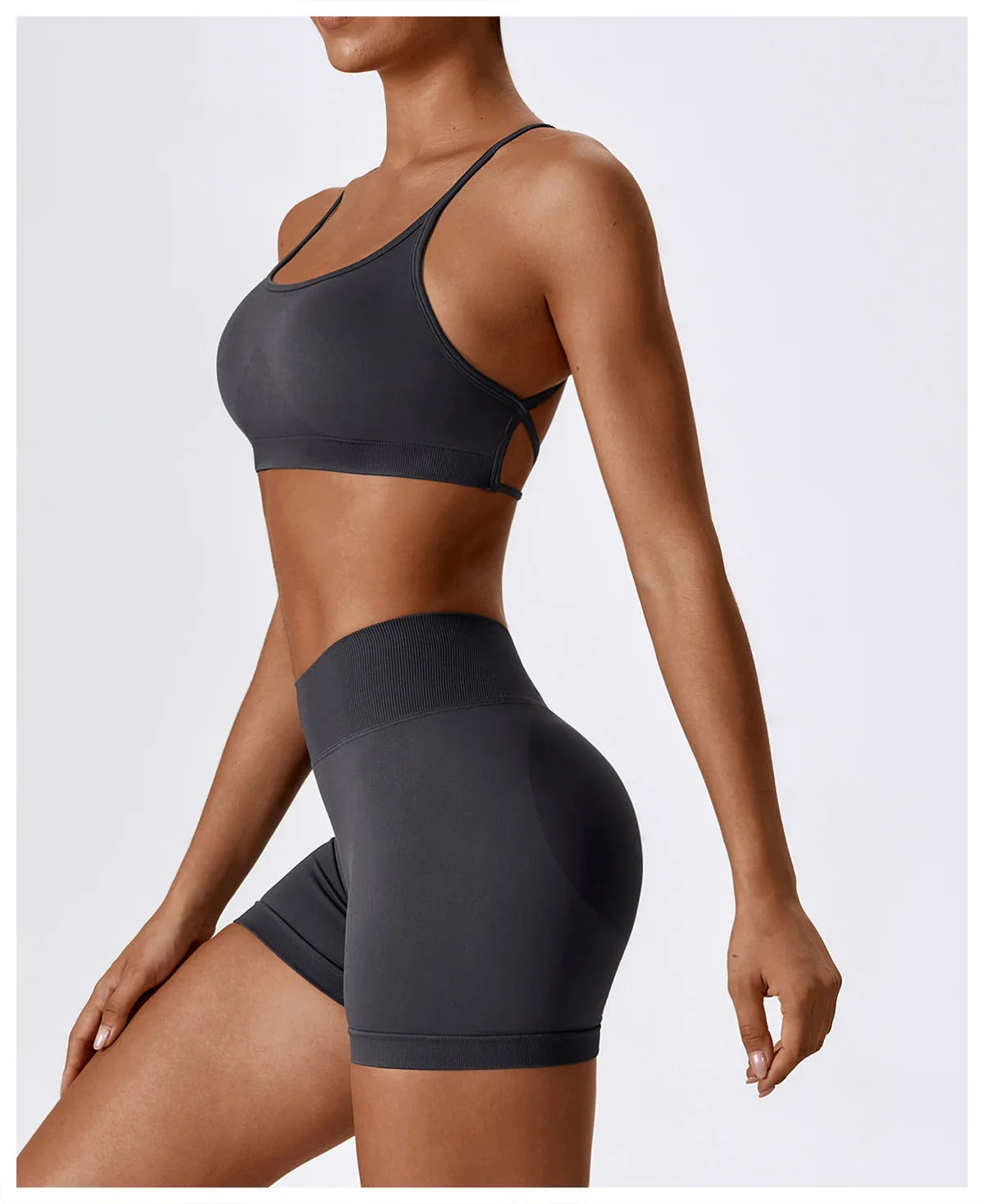 Women Sports Bra Cross Strap