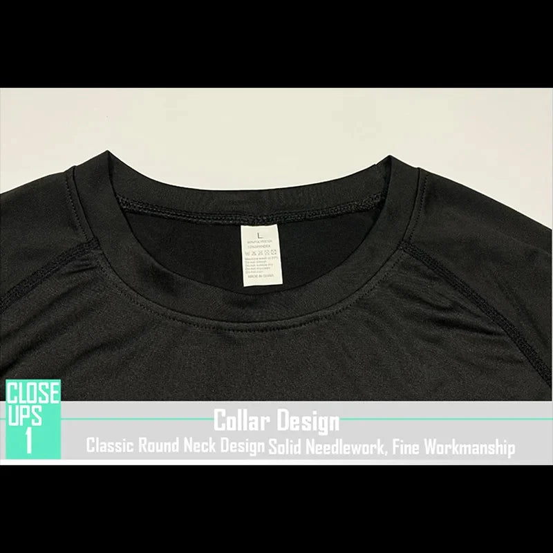 Men Compression Shirt Long Sleeve