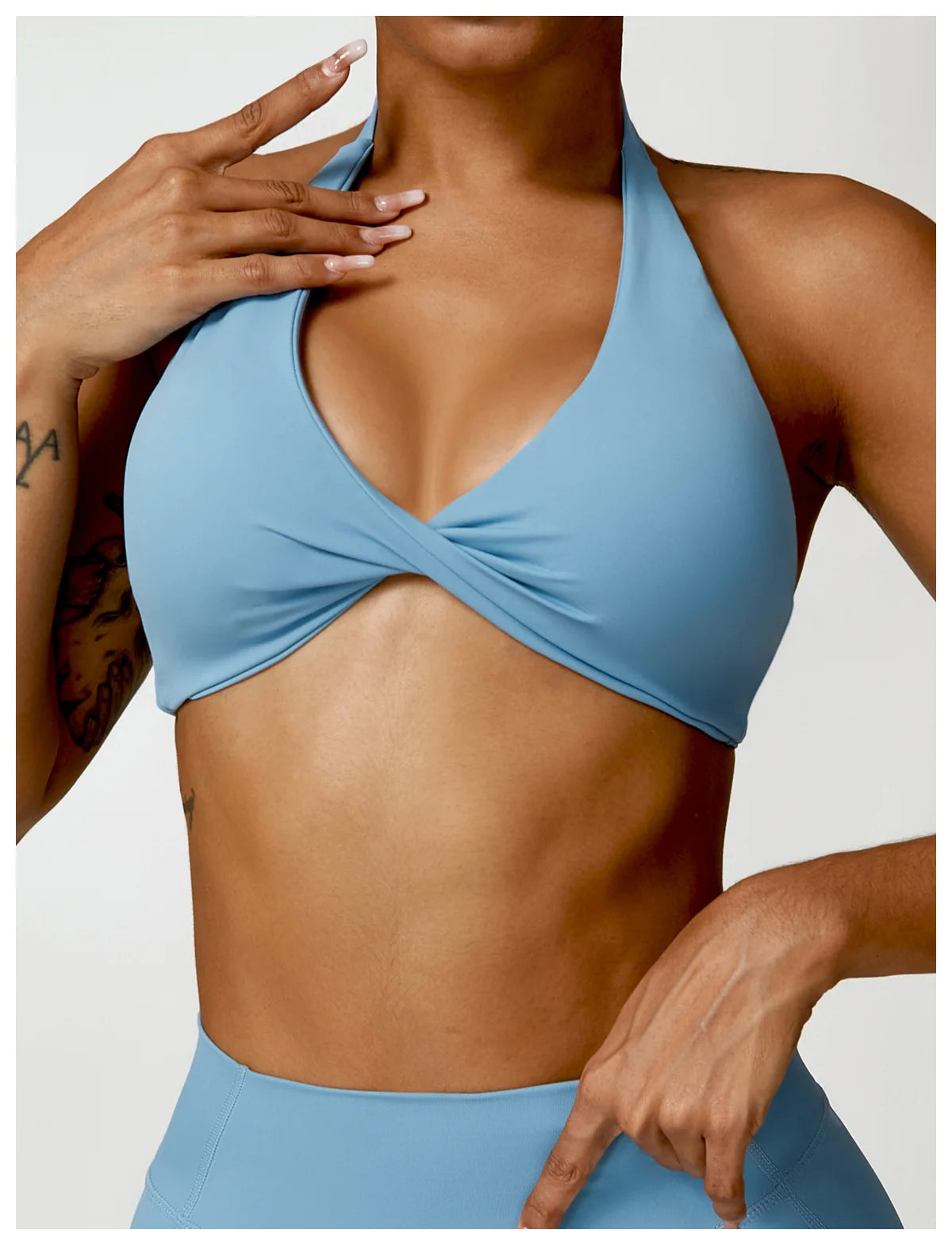 Women Sports Bra Halter Push Up