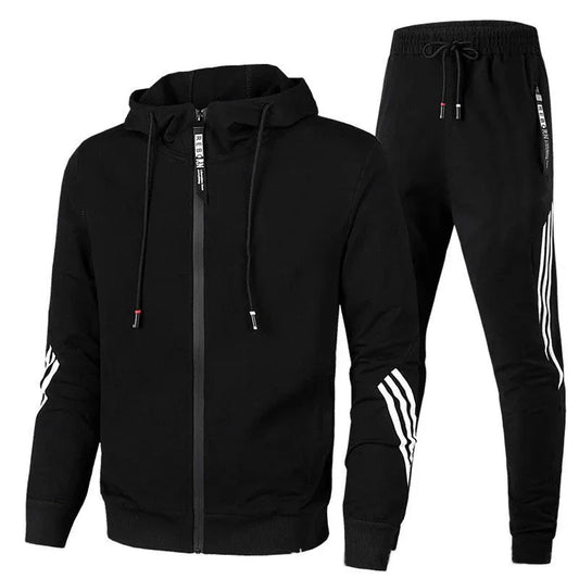 Men Tracksuit Hoodie Pants Set