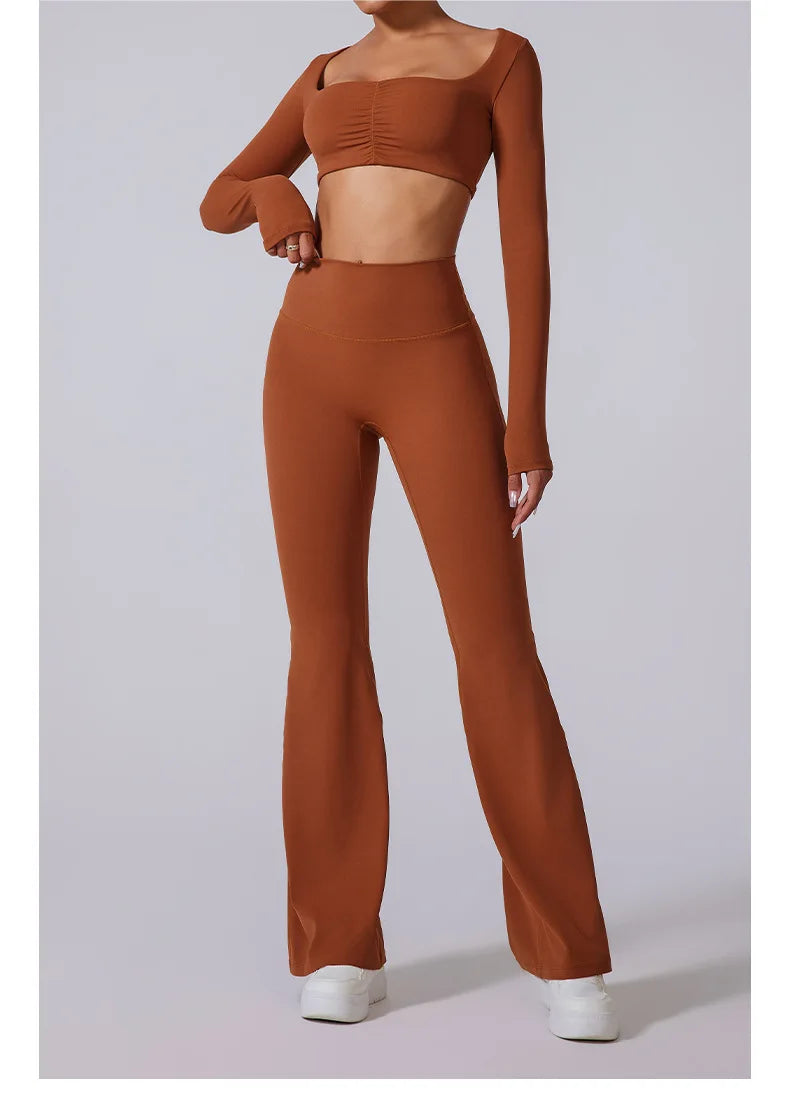 Women Leggings High Waist Wide Pants
