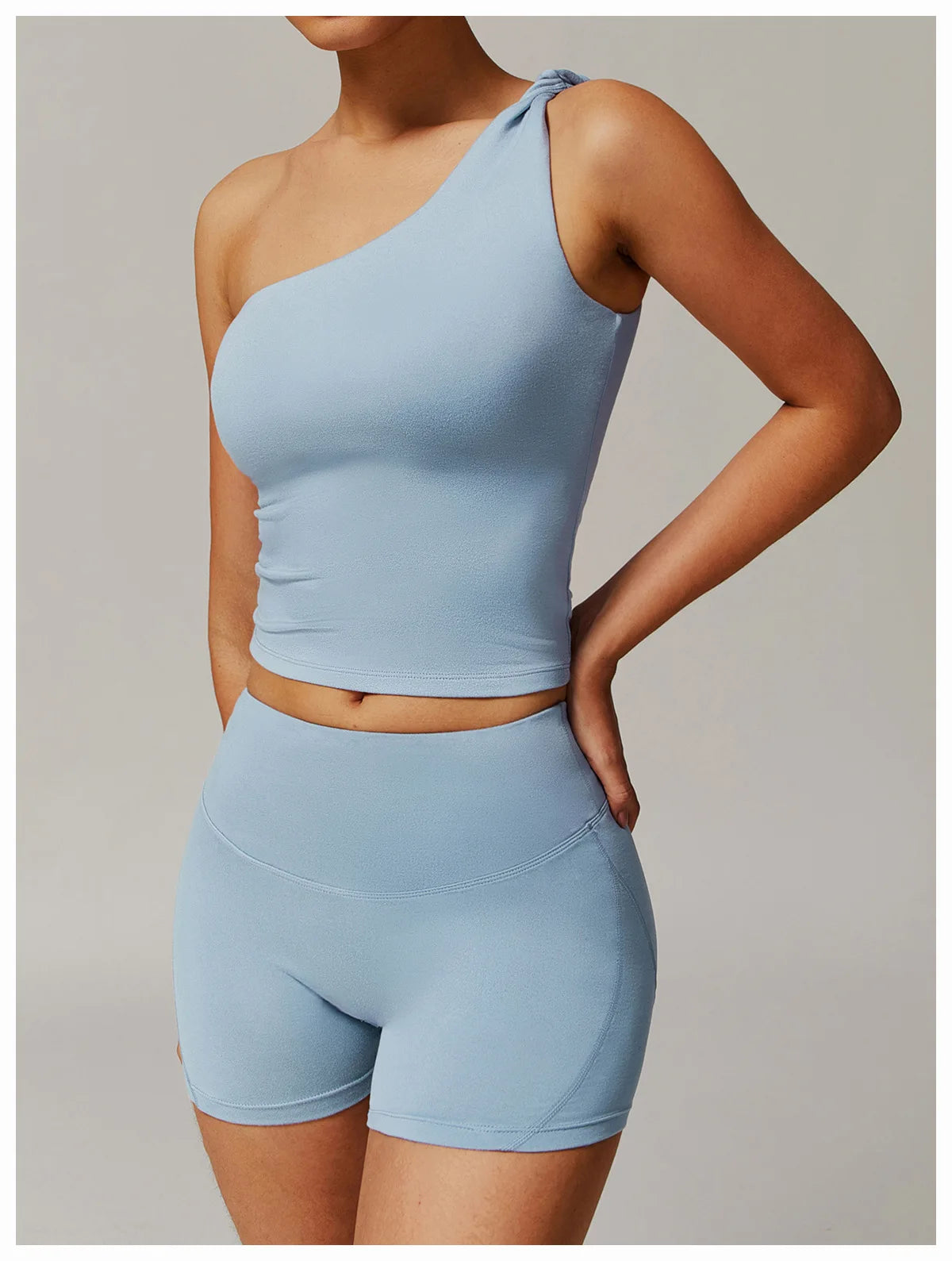 Women Yoga Set Long Sleeve Bell Pants