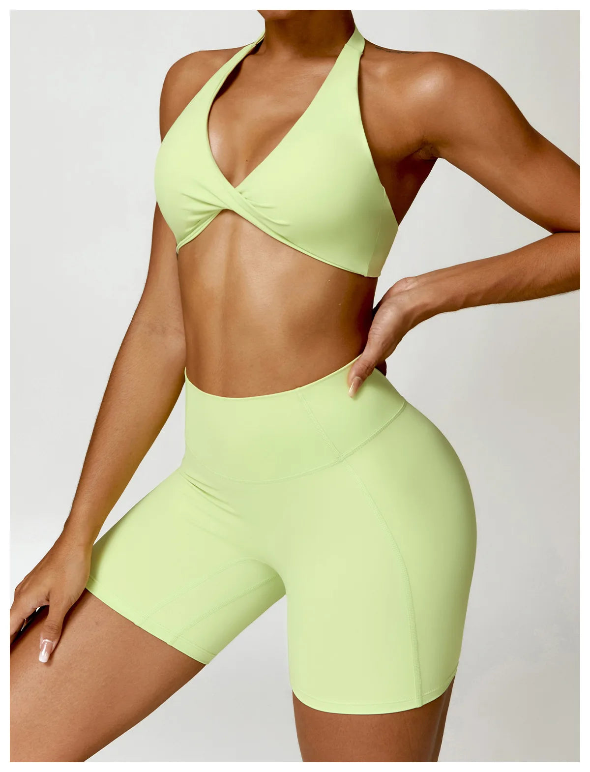 Women Sports Bra Halter Push Up