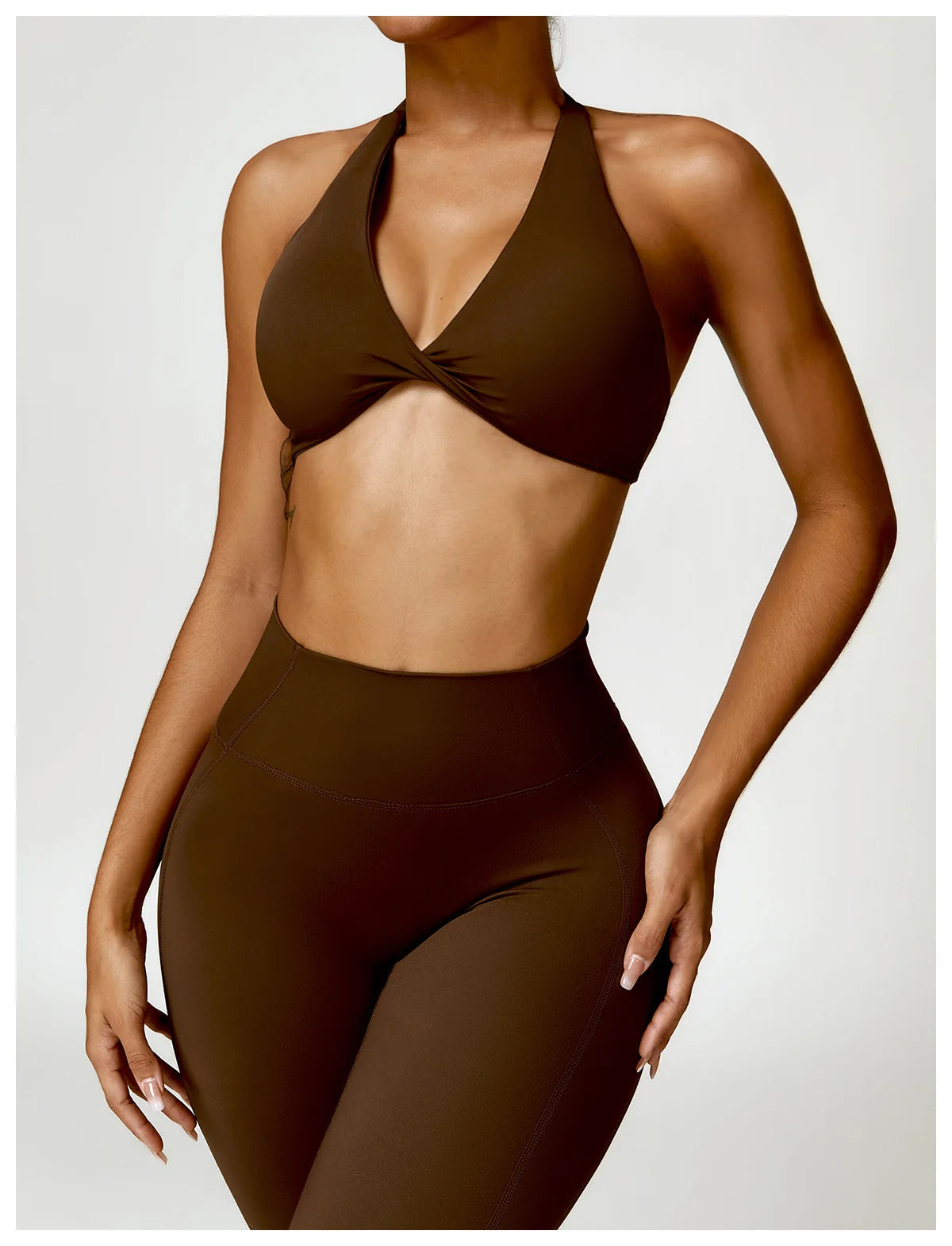 Women Sports Bra Halter Push Up
