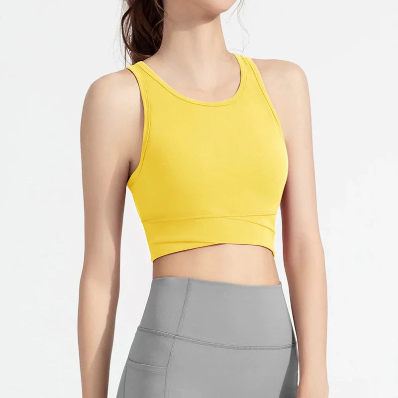 Women Sports Bra One Piece Quick Dry