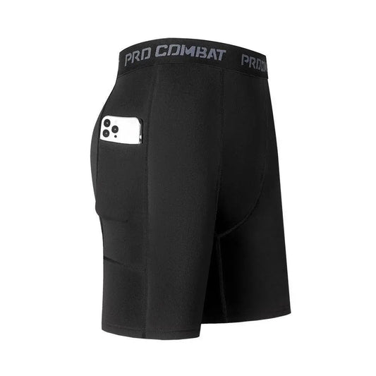 Men Compression Shorts Gym Training
